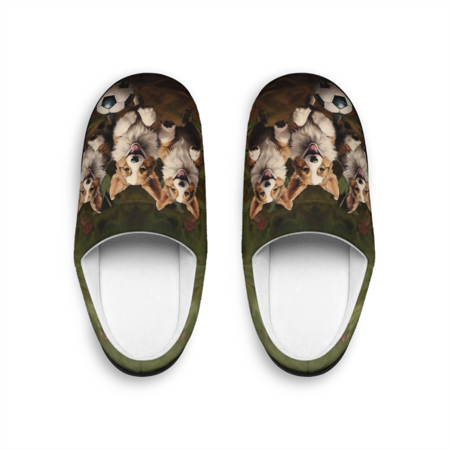 Corgi Pitch Men's Slippers