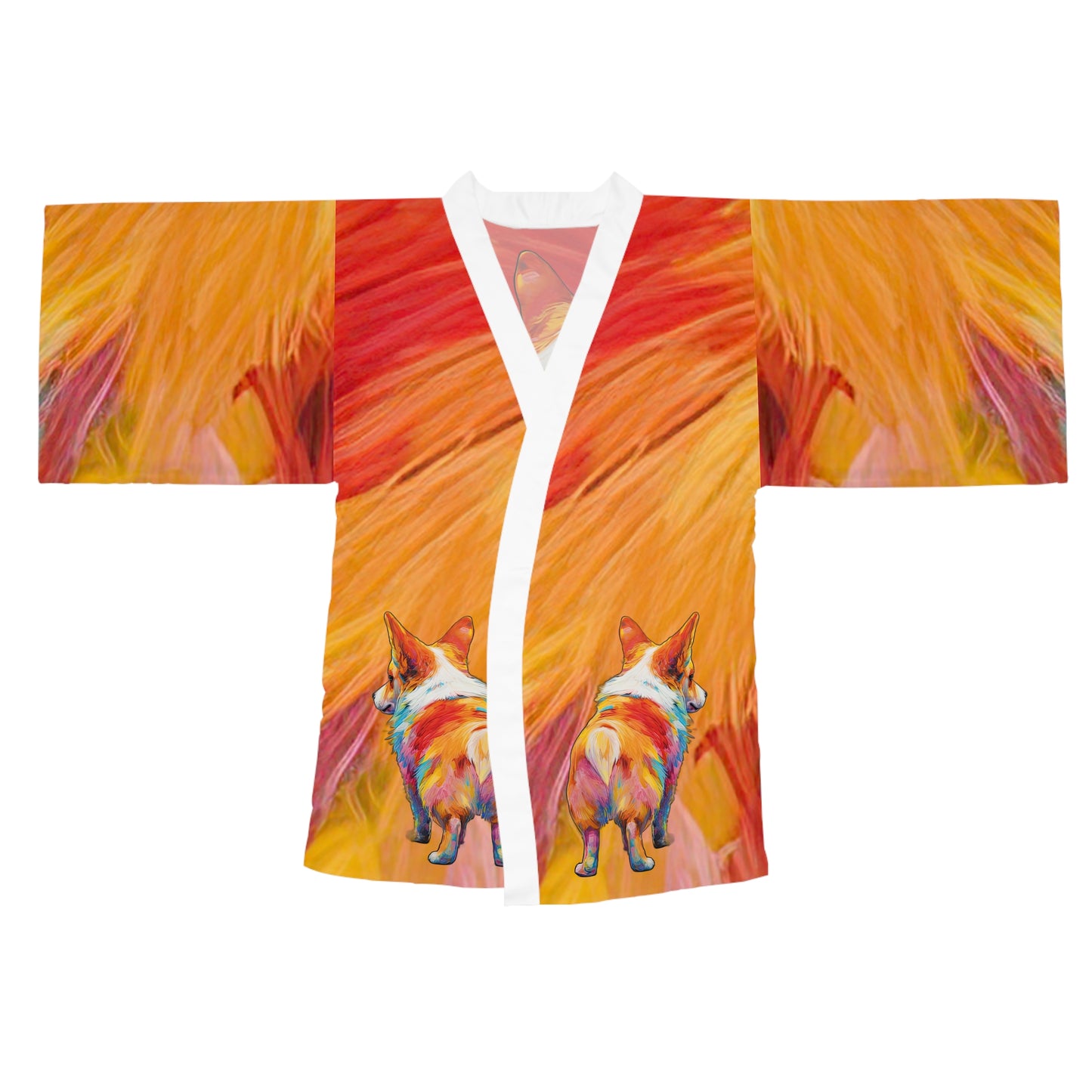 Kimono peignoir « Prête... À vos marques... Amusez-vous »