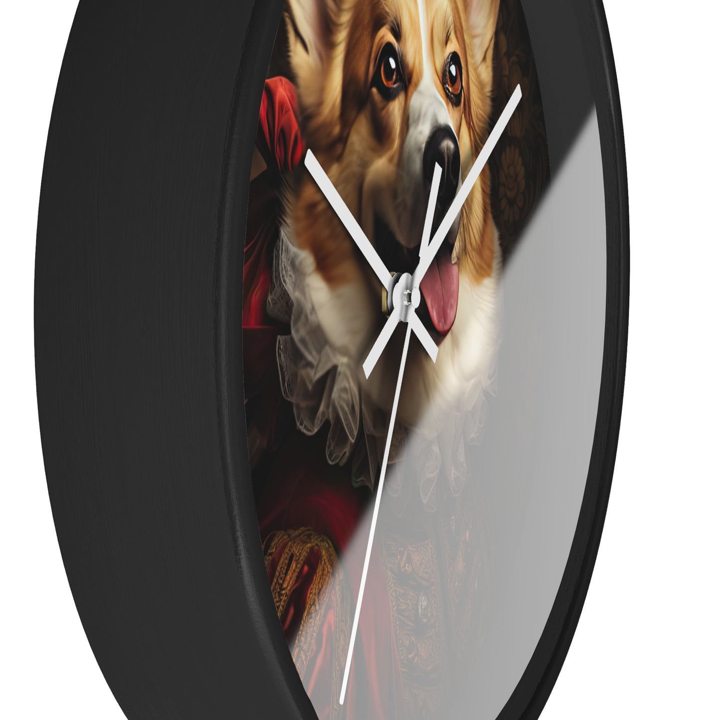 Renaissance Corgi - Wall Clock