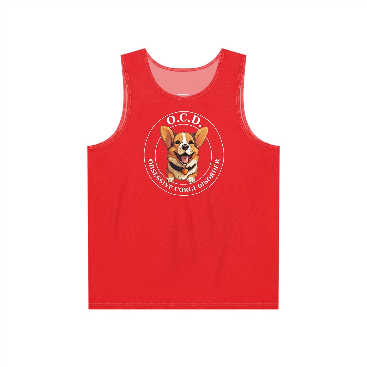 O.C.D. Obsessive Corgi Disorder Tank