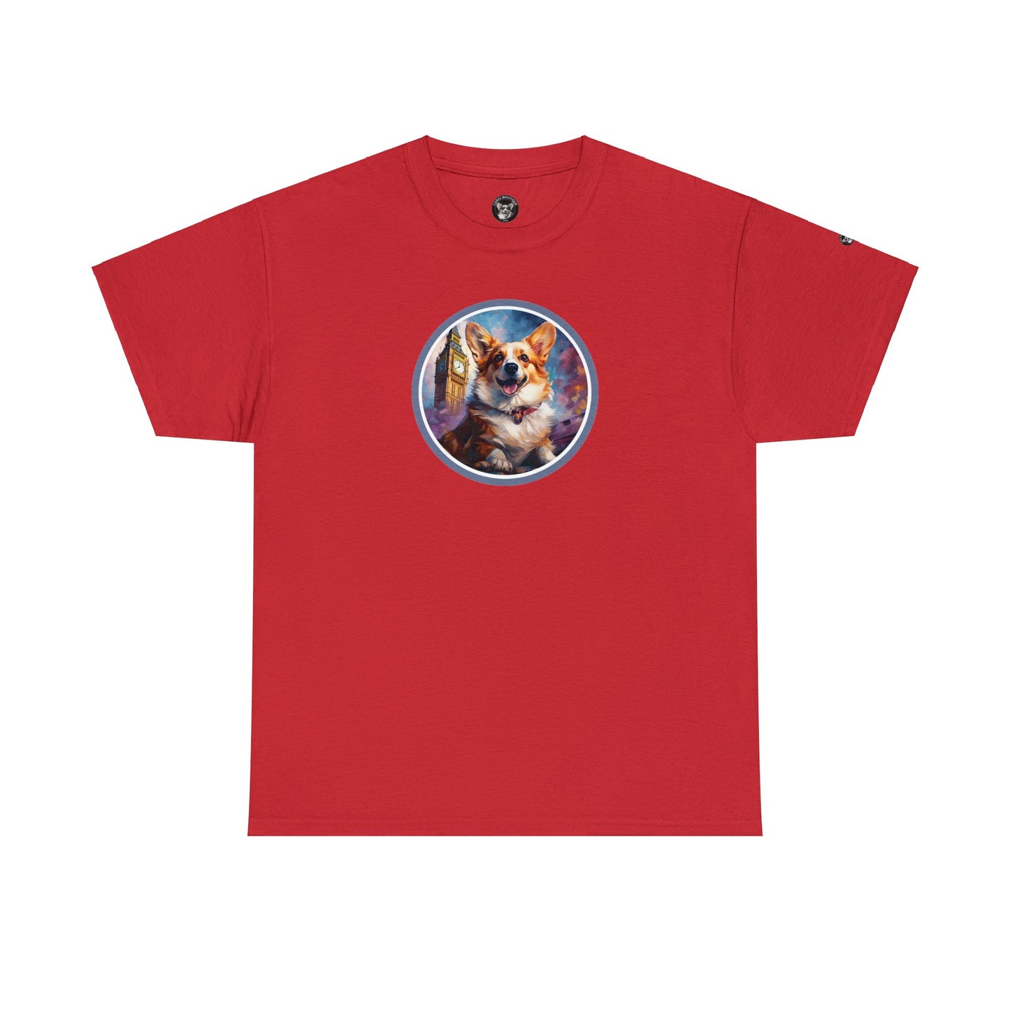 Corgi and Ben - Unisex Heavy Cotton Tee