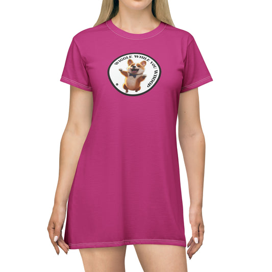 Wiggle While You Whoop - T-Shirt Dress