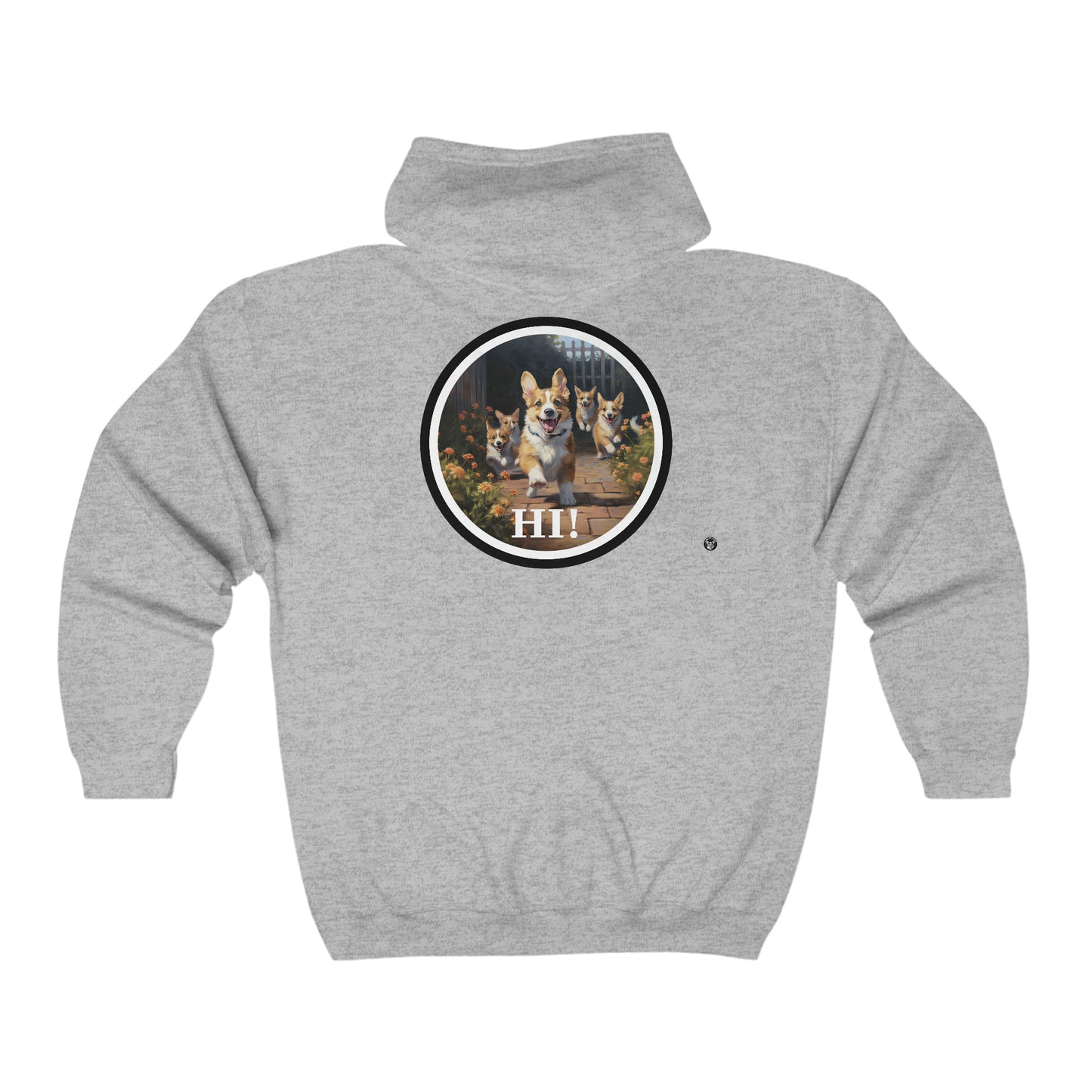 Hi! - Zip Hoodie