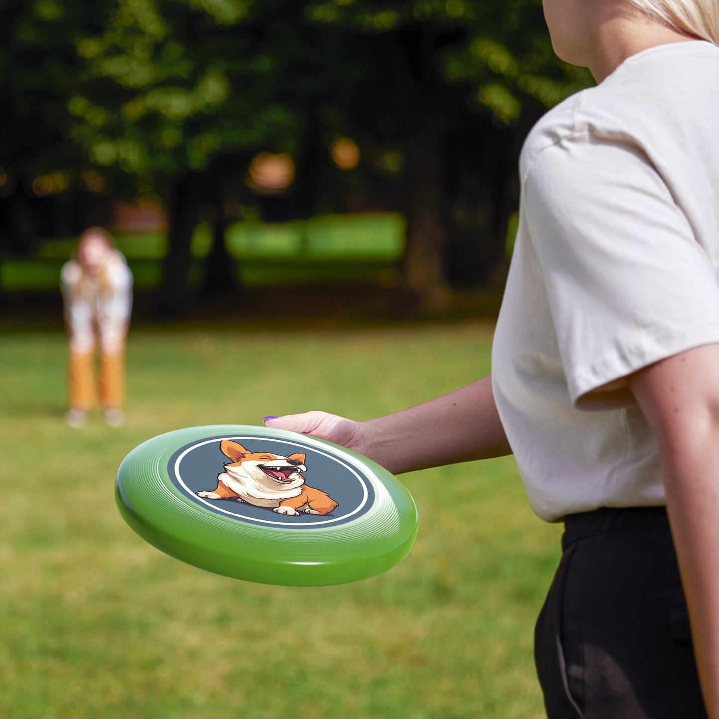 Comical Corgi - Wham-O Frisbee