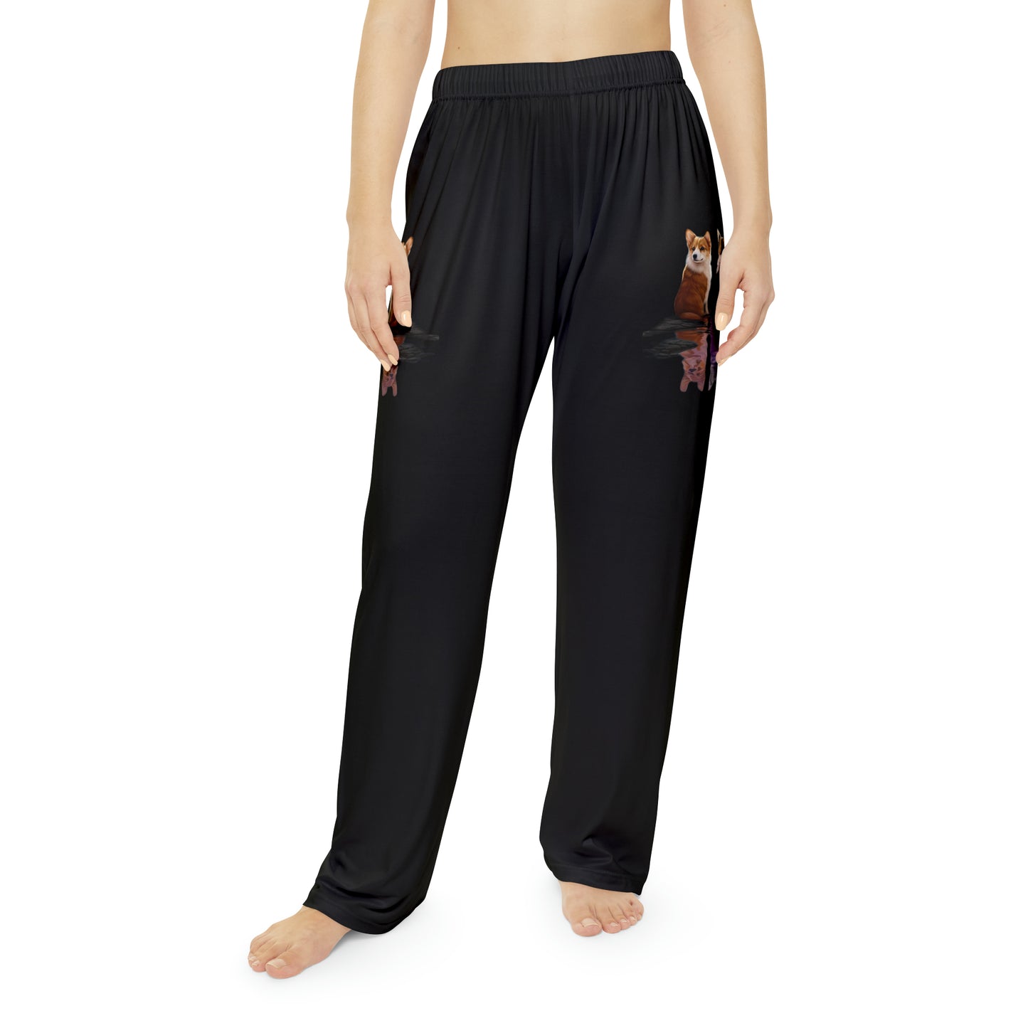 Corgi Reflection - Women's Pajama Pants