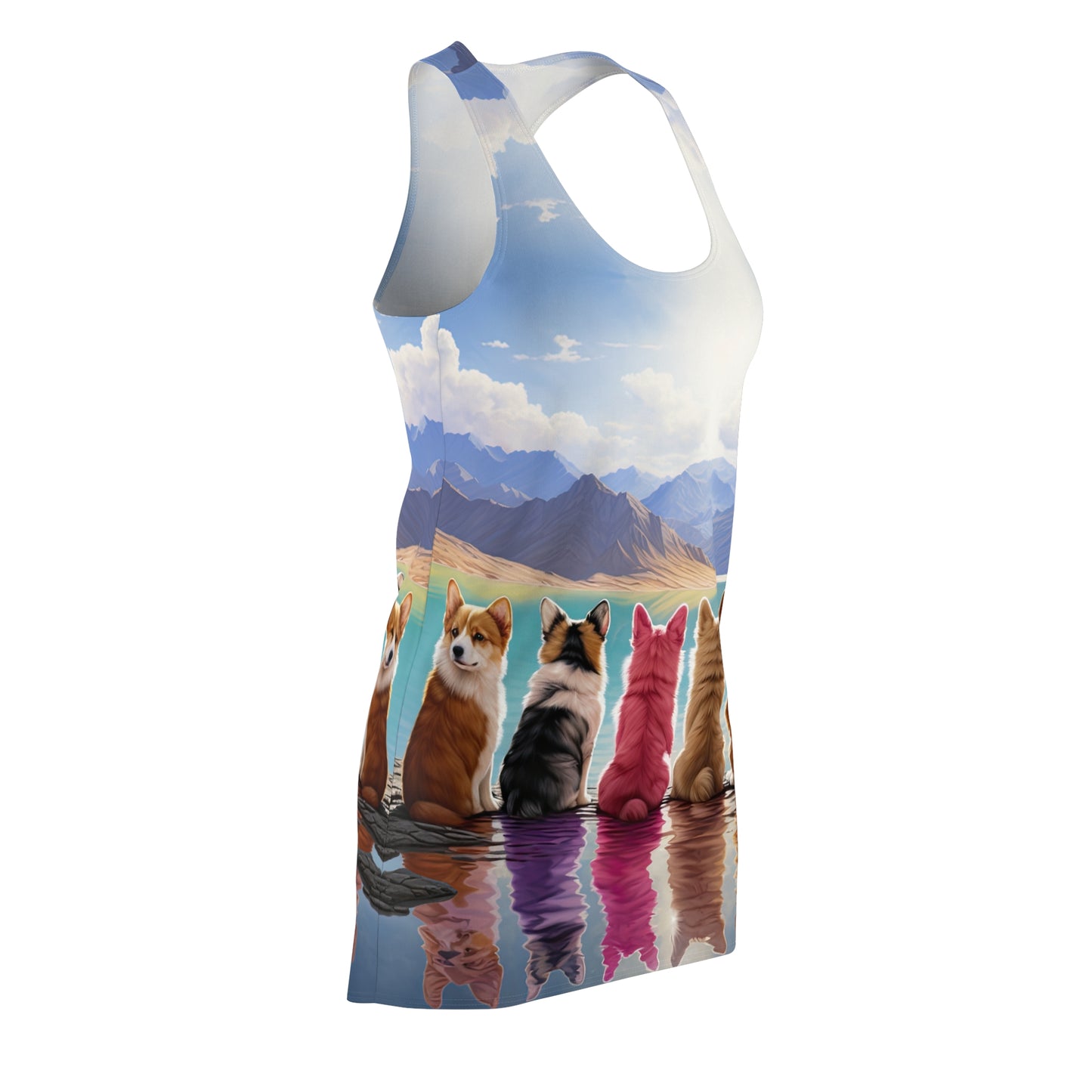 Corgi Lake - Racerback Dress