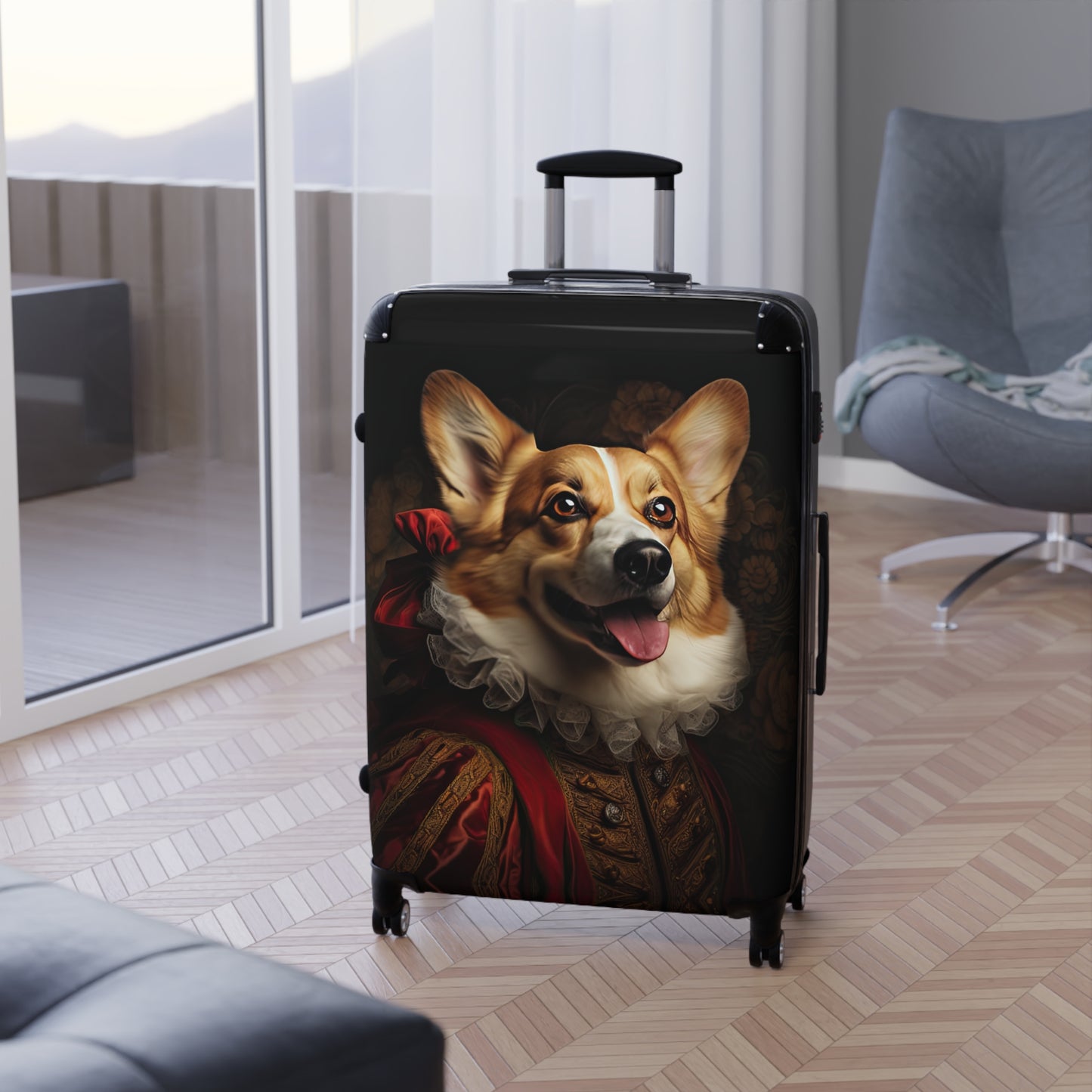 Renaissance Corgi - Suitcase