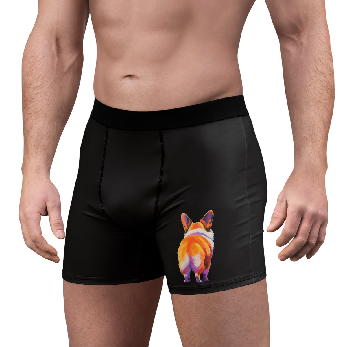 Shake Your Puppy Maker Black Boxer Briefs!