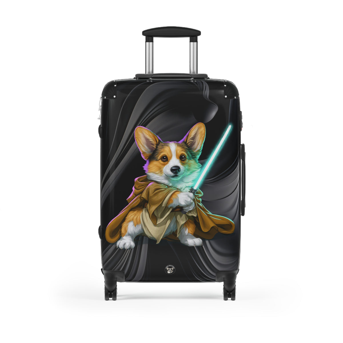 Little Light Knight Corgi Star Warrior Suitcases – Lightsaber Rolling Luggage