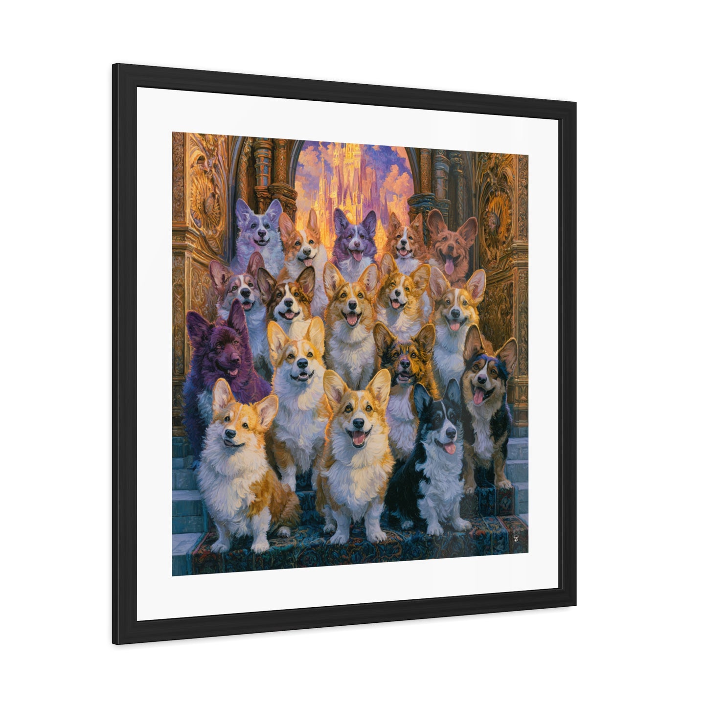 Pearly Gates Framed Print