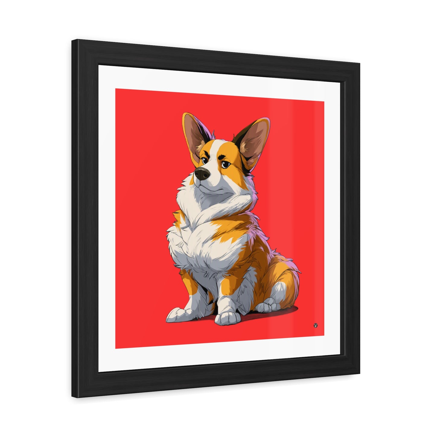 Boss Dog Framed Print