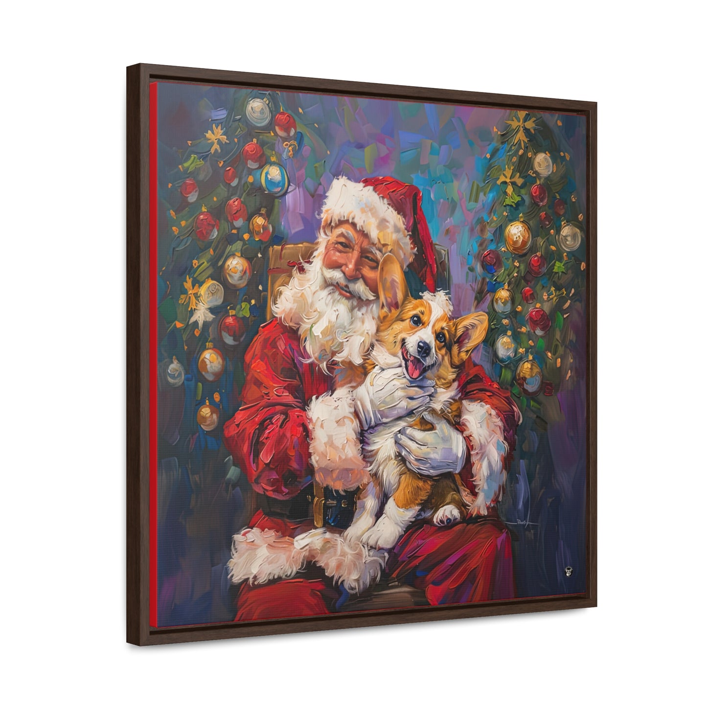 Nice List - Framed on Canvas