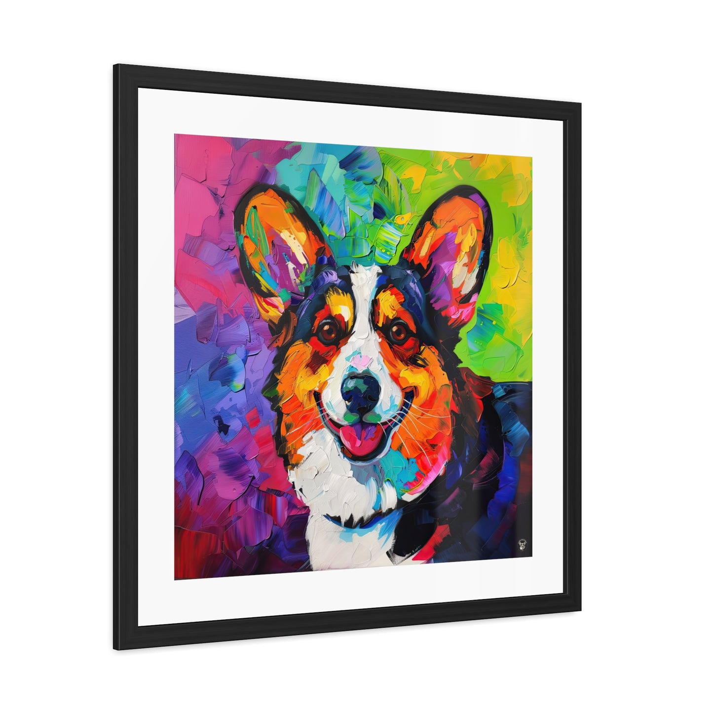 Colorful Cardigan - Framed Print