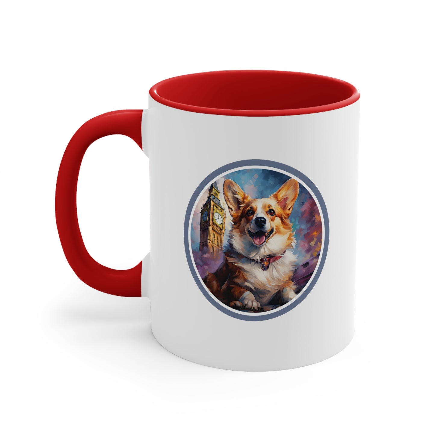 Corgi and Ben - Mug