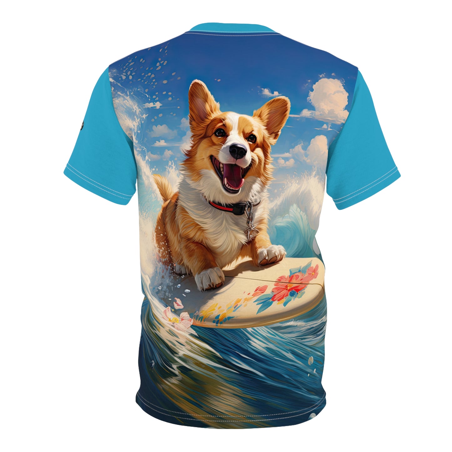 Cowabunga Corgi Bold Tee