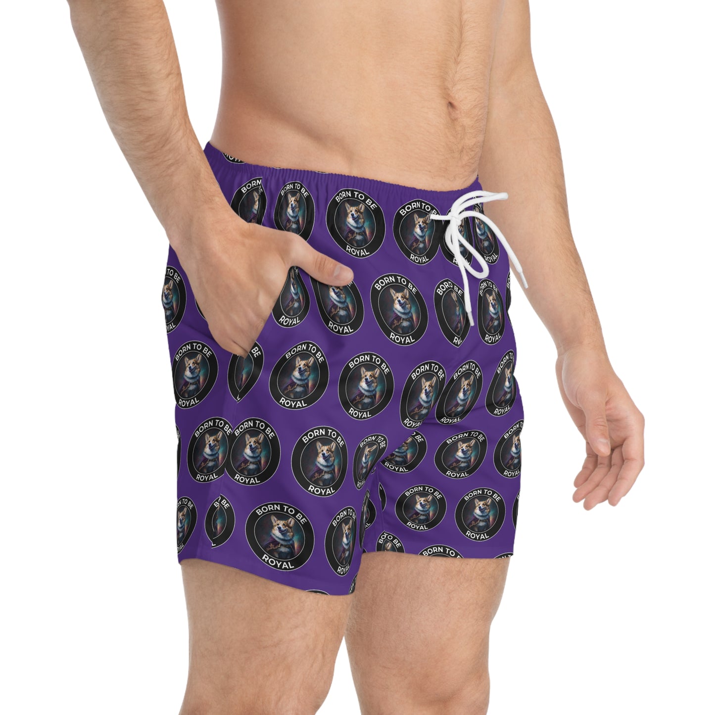 Born To Be Royal - Swim Trunks