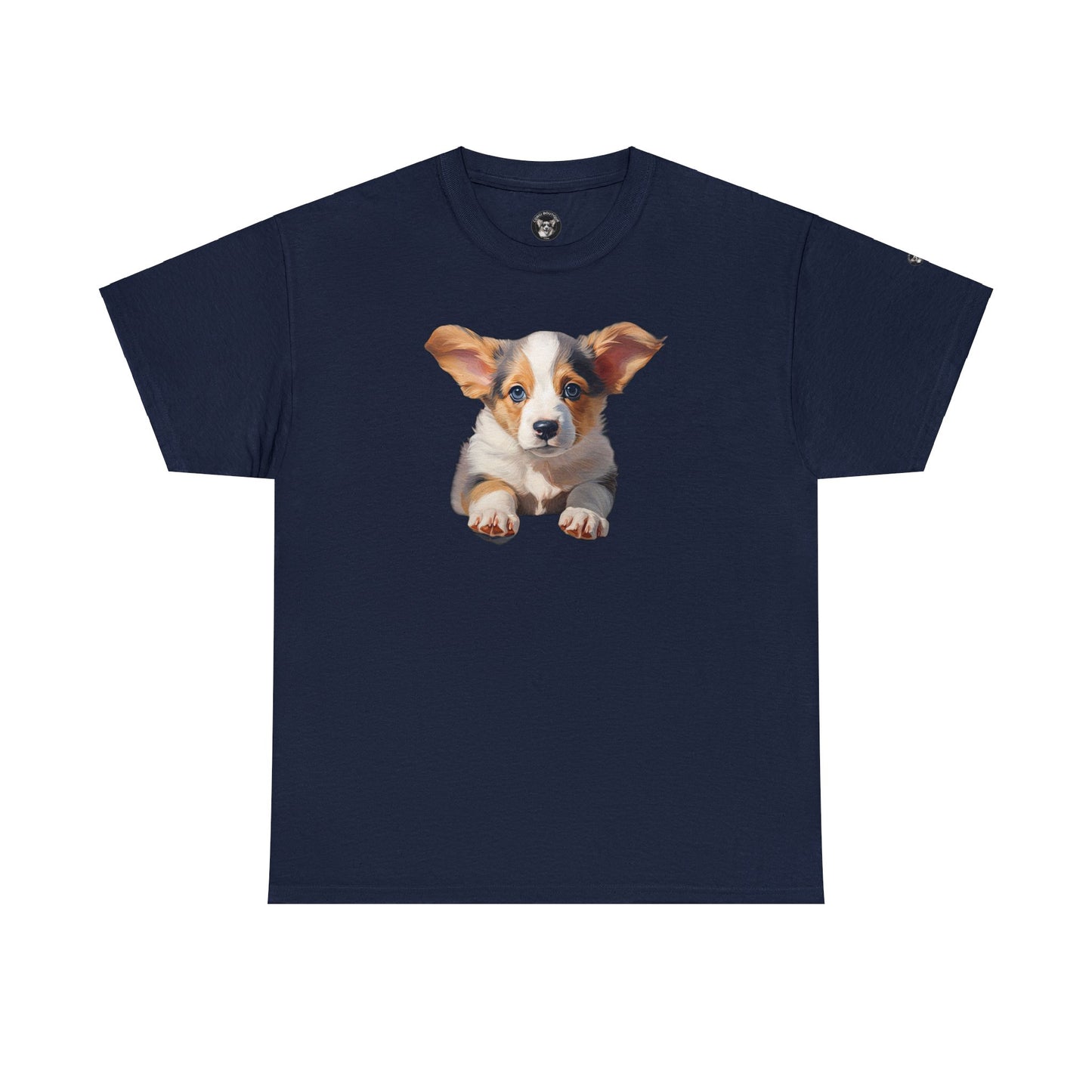 Puppy Portrait - Unisex Heavy Cotton Tee