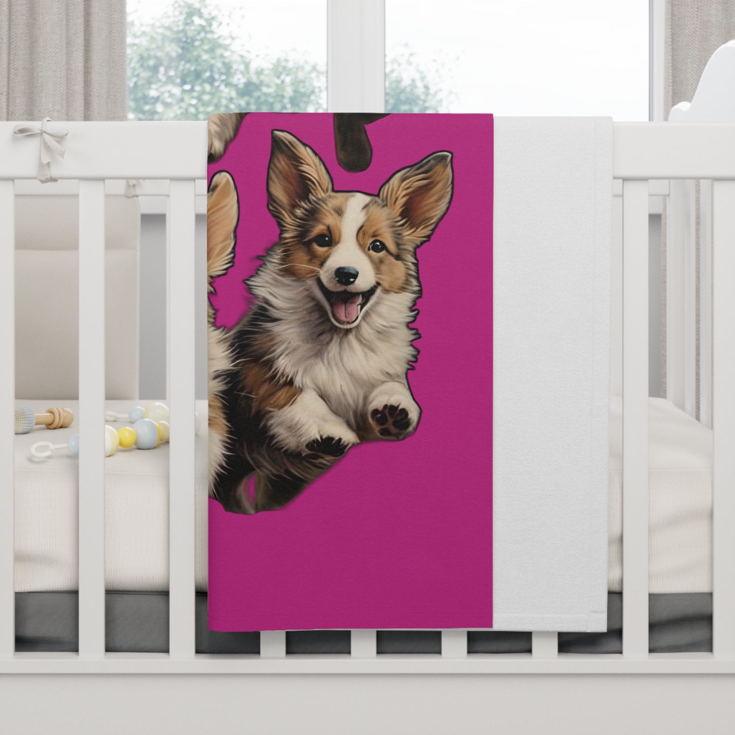 Corgi Enthusiasm - Baby Blanket