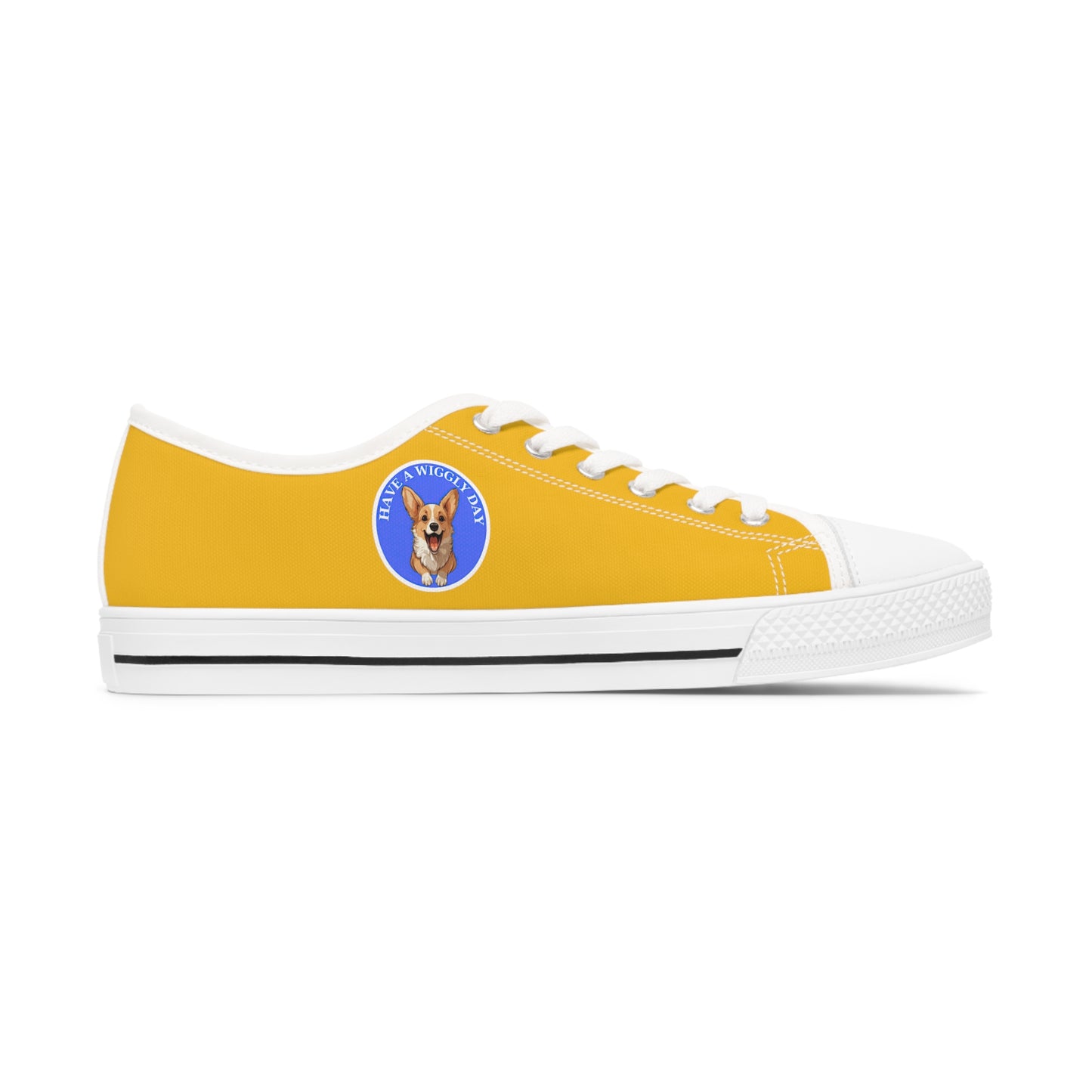 Have a Wiggly Day - Women's Low Top Sneakers