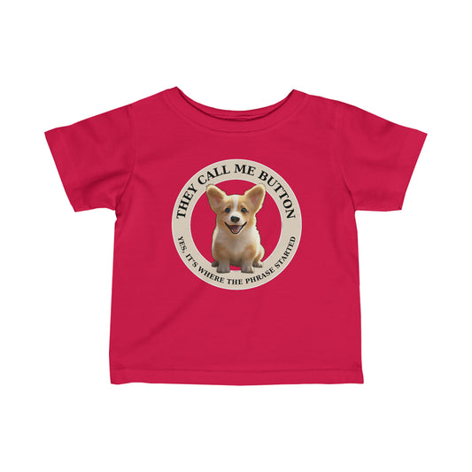 Cute as a Button - Infant Tee