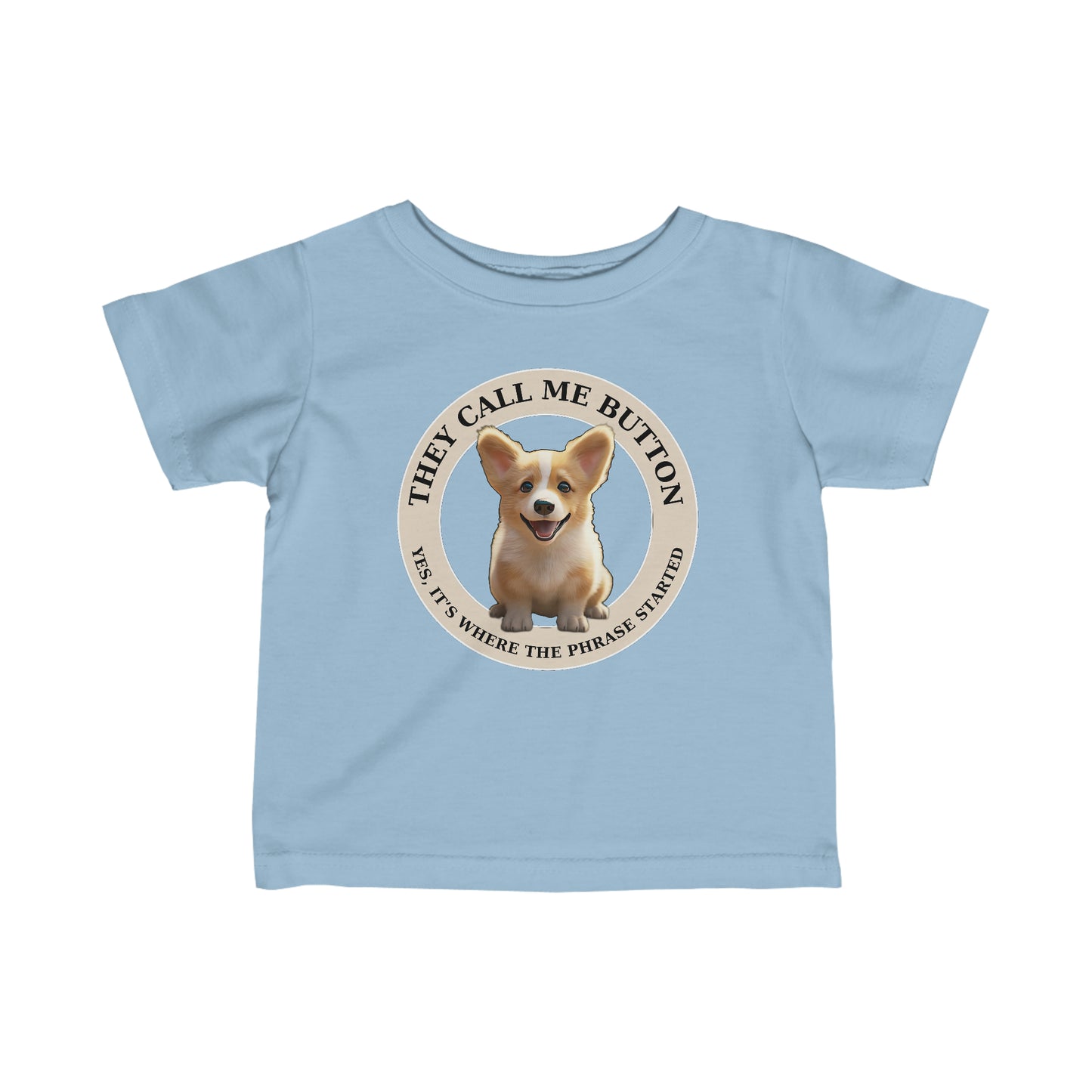 Cute as a Button - Infant Tee
