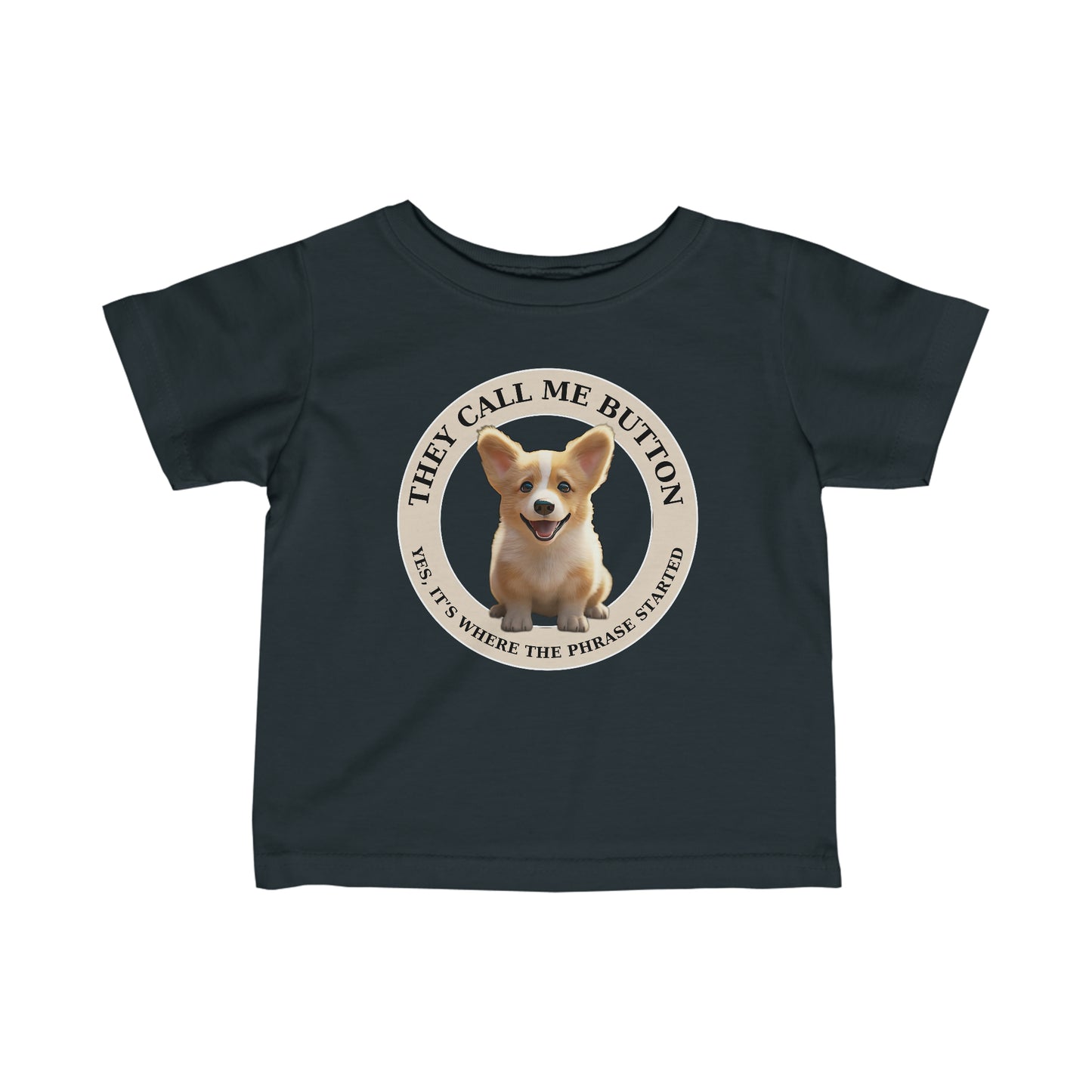 Cute as a Button - Infant Tee