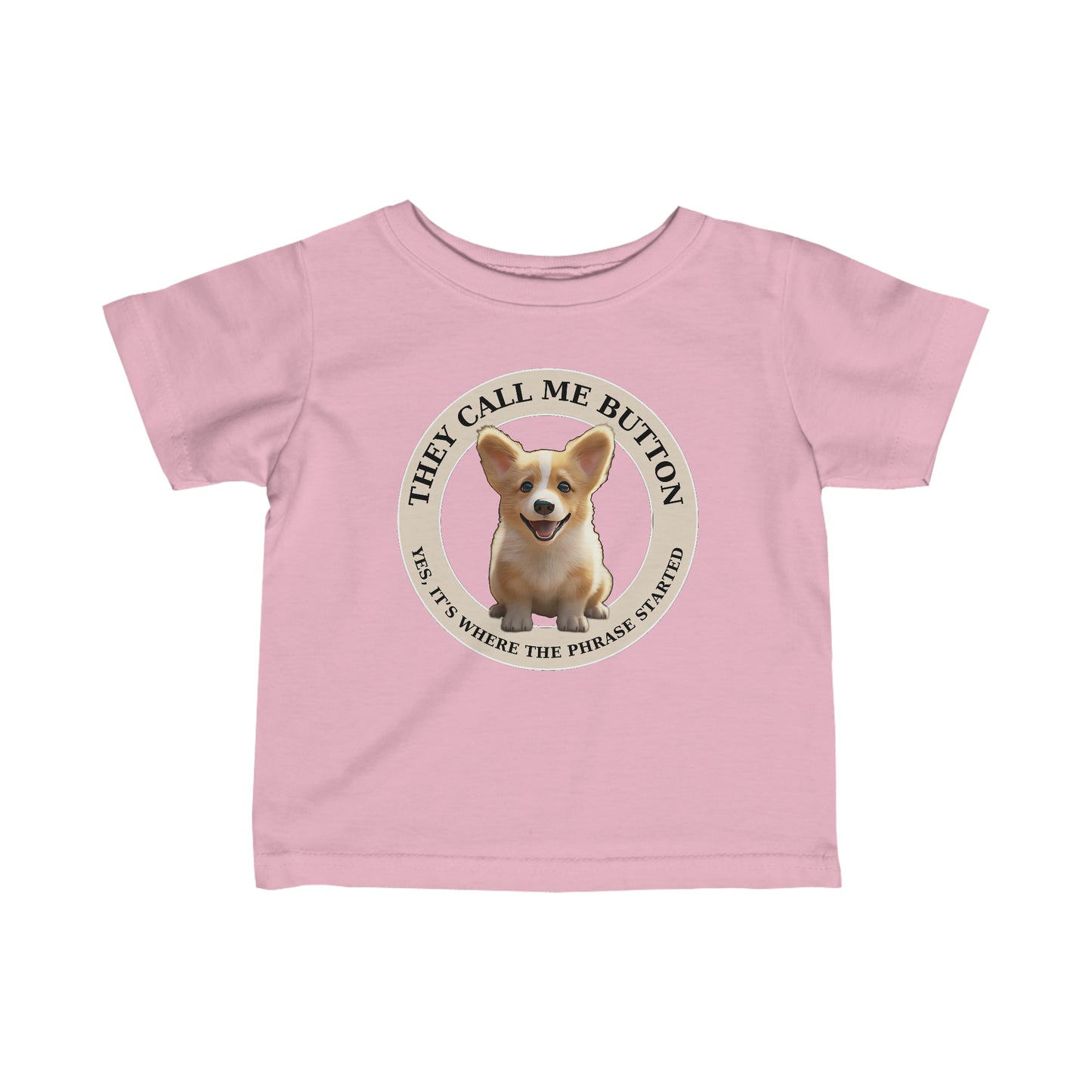 Cute as a Button - Infant Tee