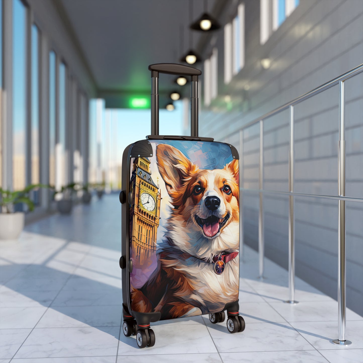 Corgi and Ben - Suitcase
