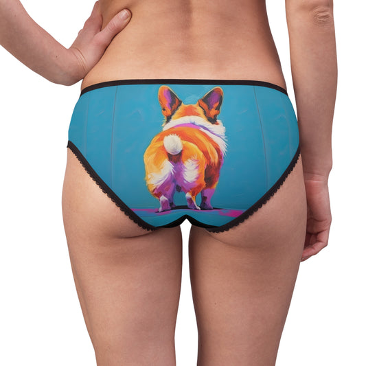 Corgi Butt Panties in Blue