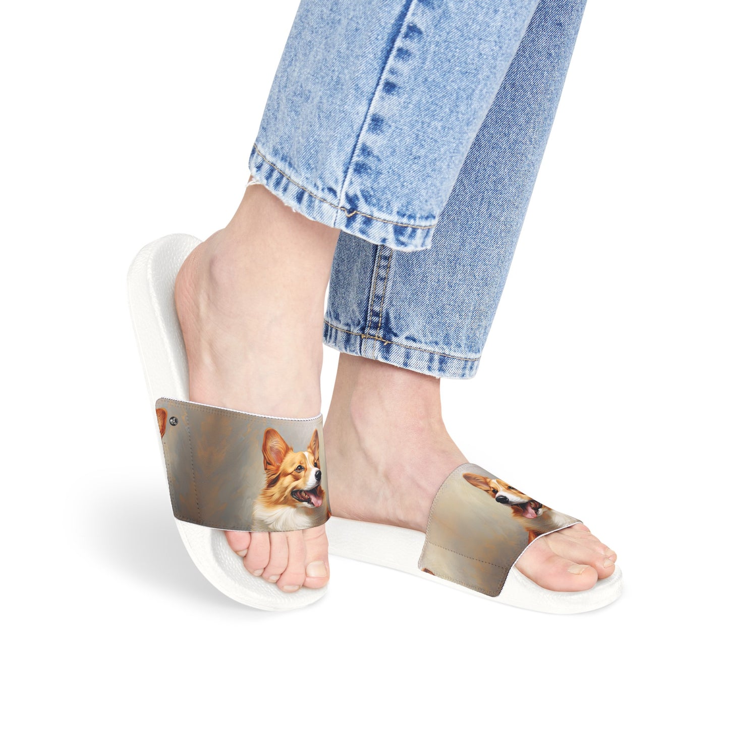 Pembroke Portrait - Women's Slide Sandals
