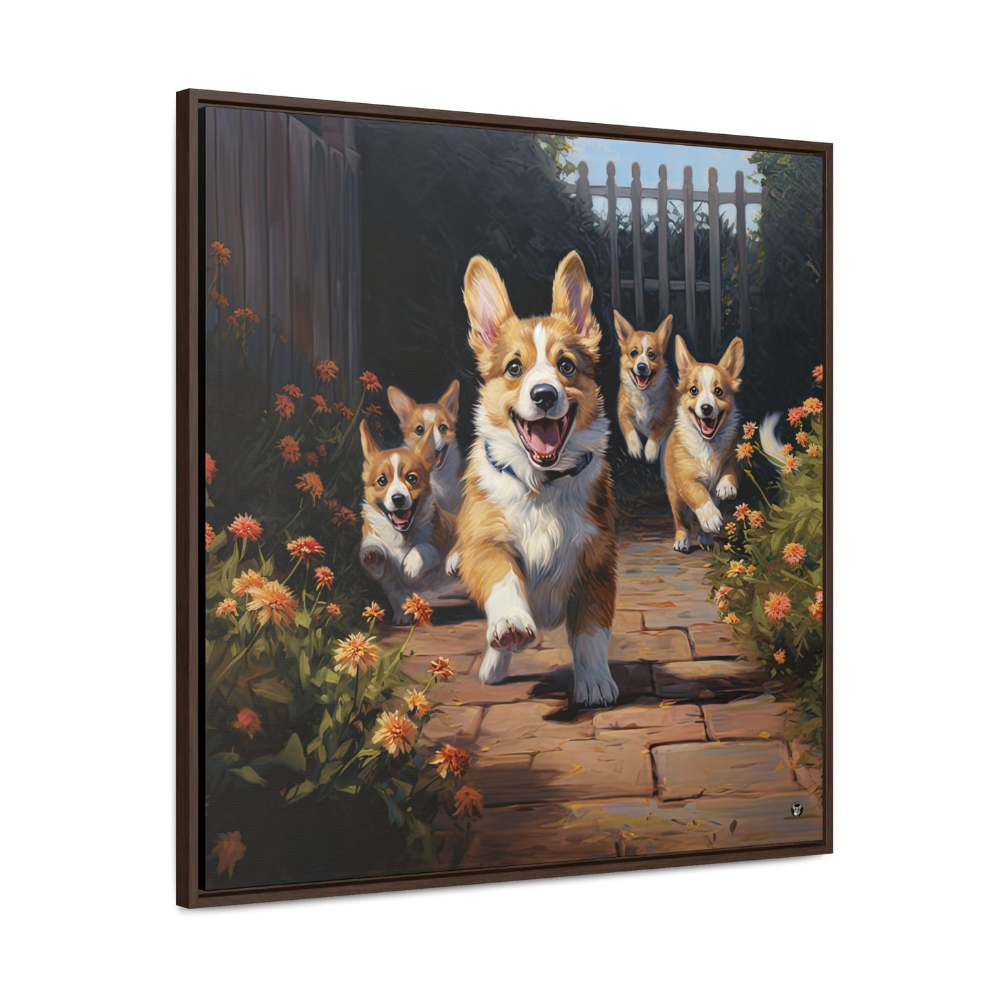 Welcome Home - Framed on Canvas
