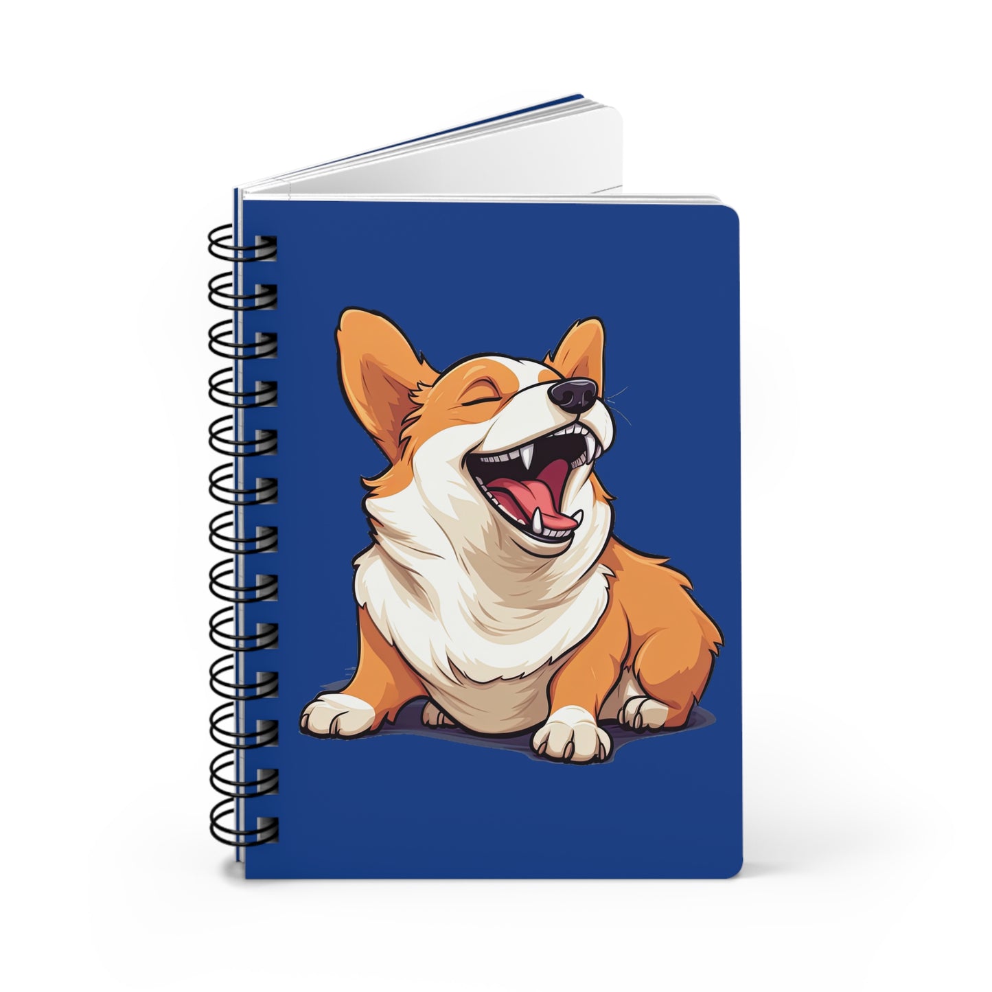 Comical Corgi - Spiral Bound Notebook