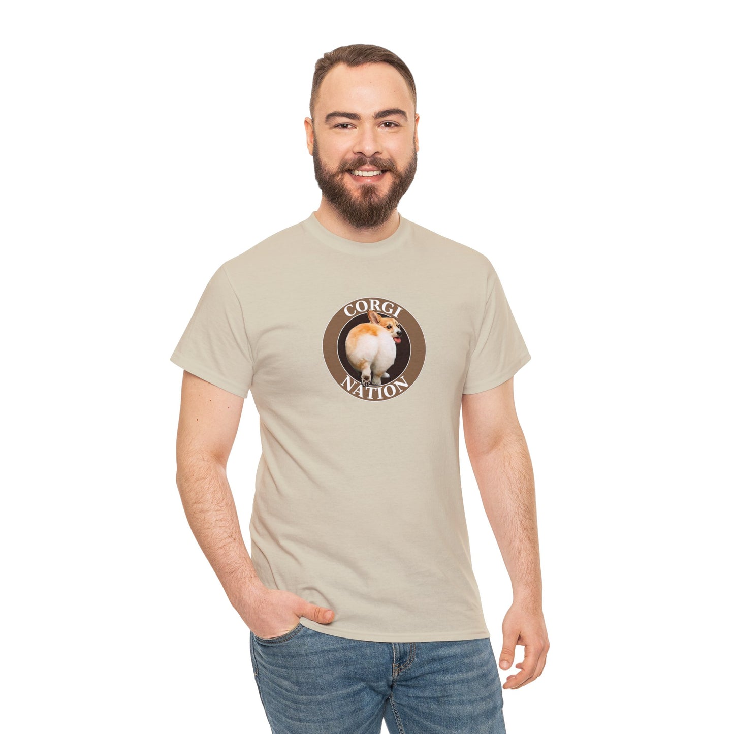 Corgi Nation - Unisex Heavy Cotton Tee