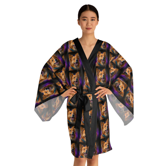 Golden Corgi - Kimono Robe