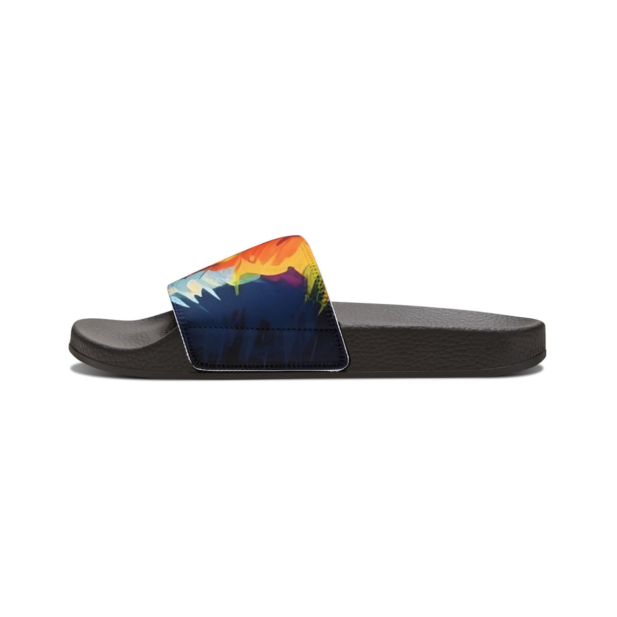 Scouter Corgi Watercolor Men's Slide Sandals - Casual Pool & Beach Slides