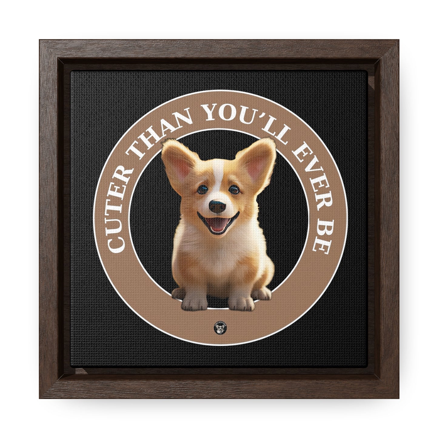 Cuter Than You - Framed on Canvas