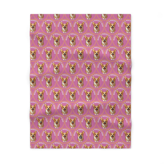 Have a Wiggly Day Mosaic - Baby Blanket