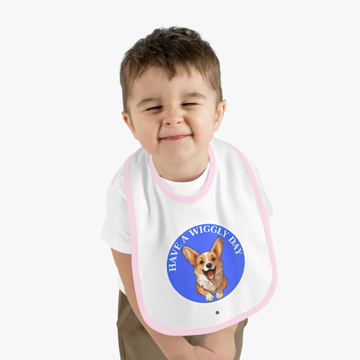 Have a Wiggly Day - Baby Bib
