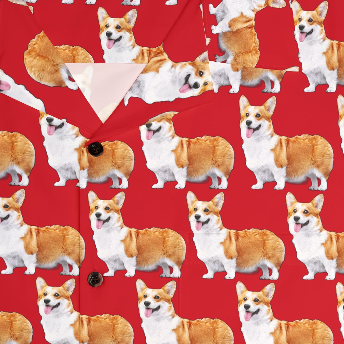 Classic Corgi Hawaiian Shirt