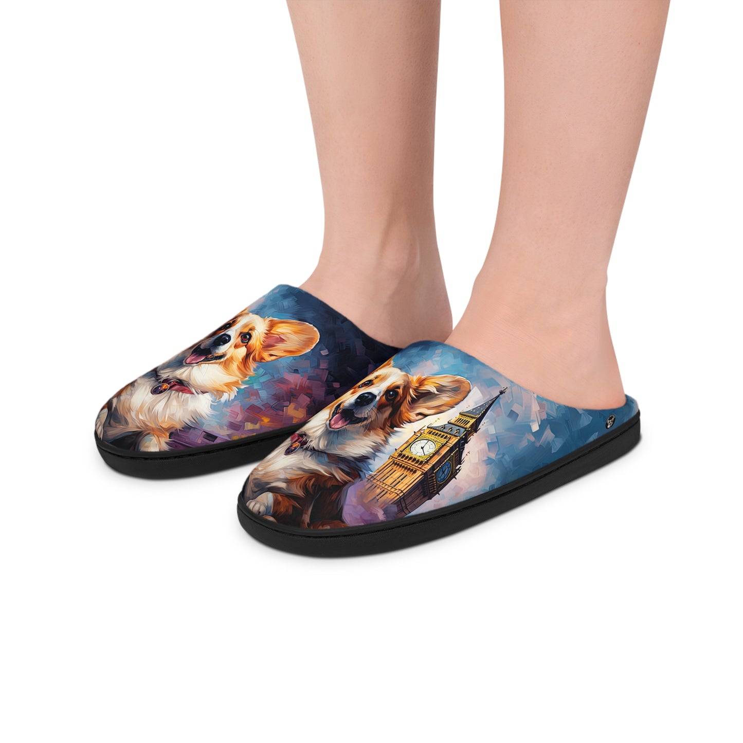 Corgi & Ben Men's Slippers