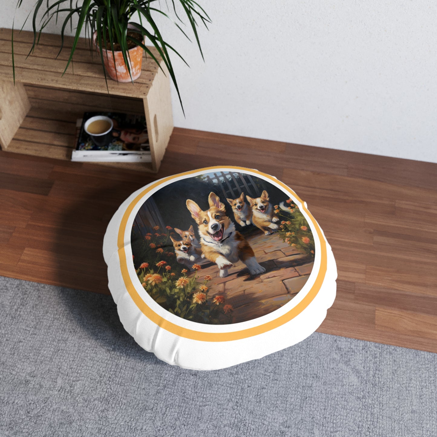 Welcome Home - Floor Pillow