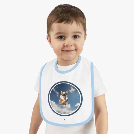 Flying Corgi - Baby Bib