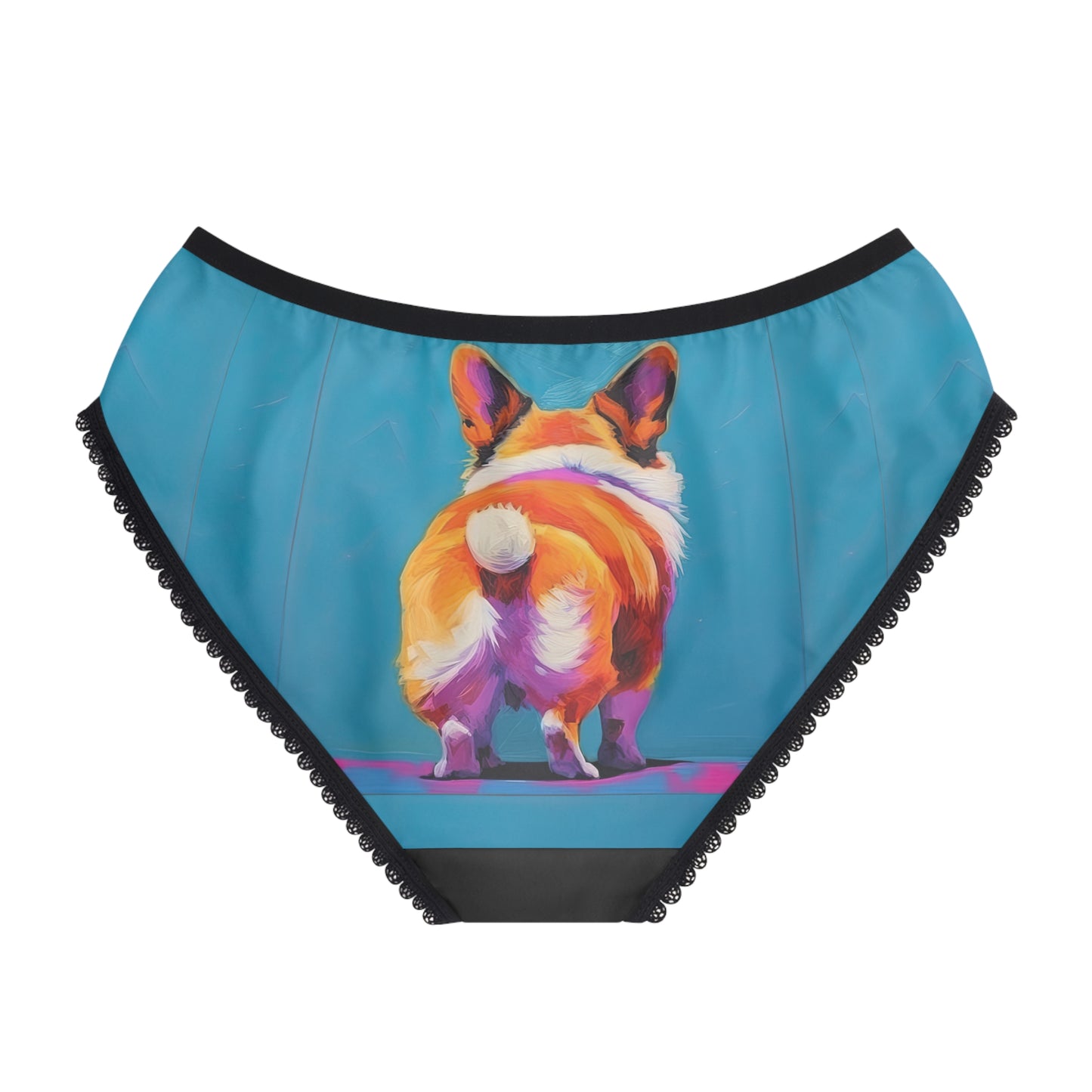 Corgi Butt Panties in Blue
