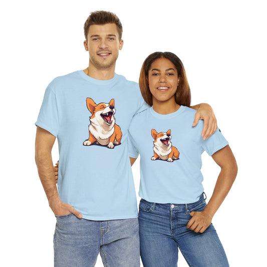 Comical Corgi - Unisex Heavy Cotton Tee