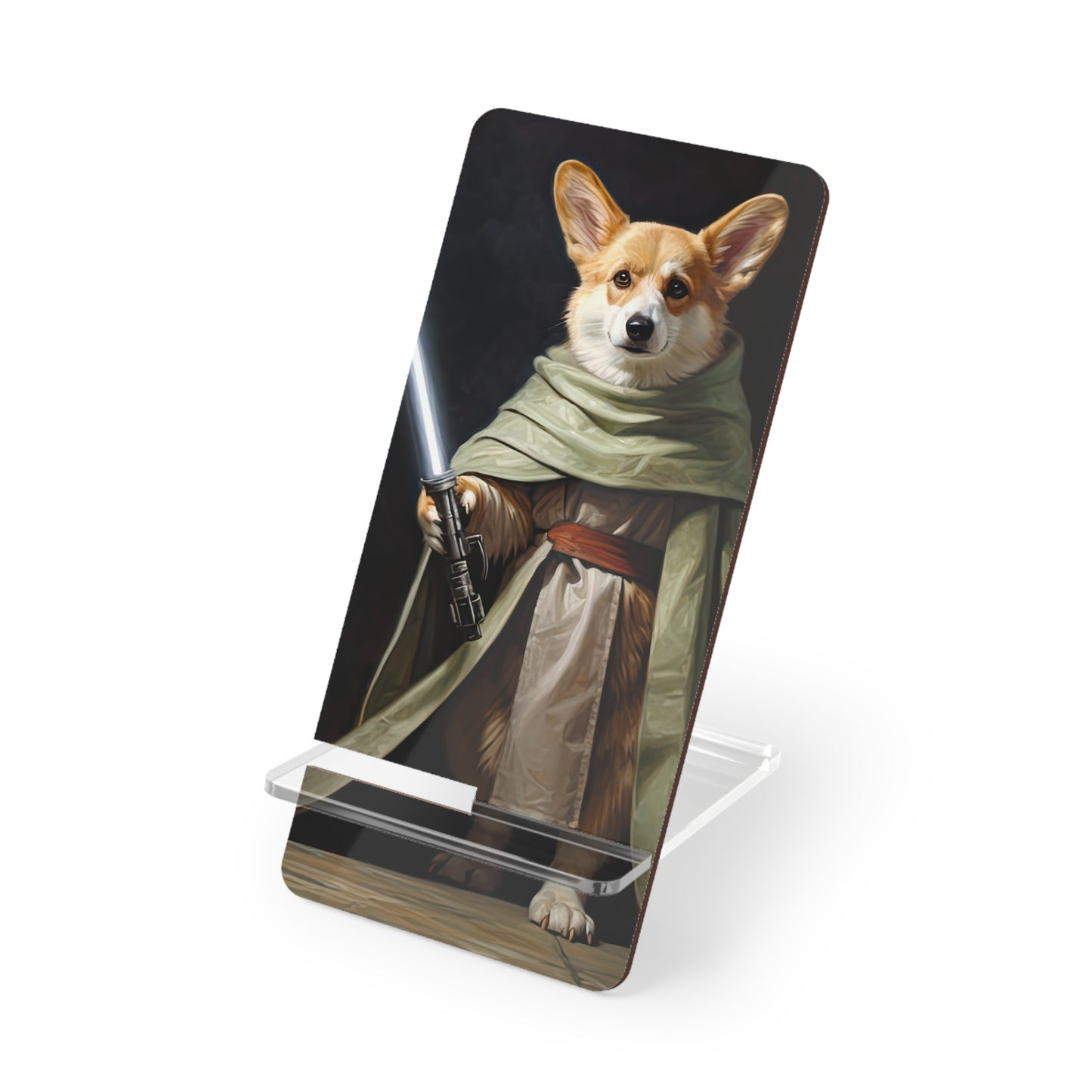 Jedi Corgi - Phone Stand