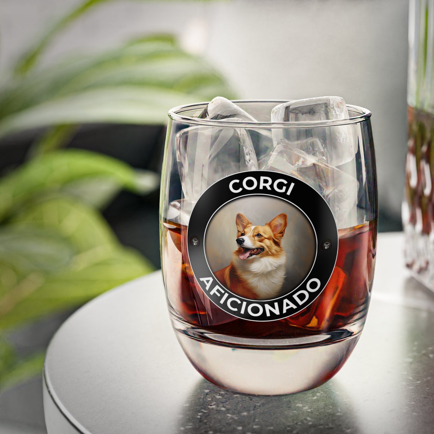 Corgi Aficionado - Whiskey/Juice Glass