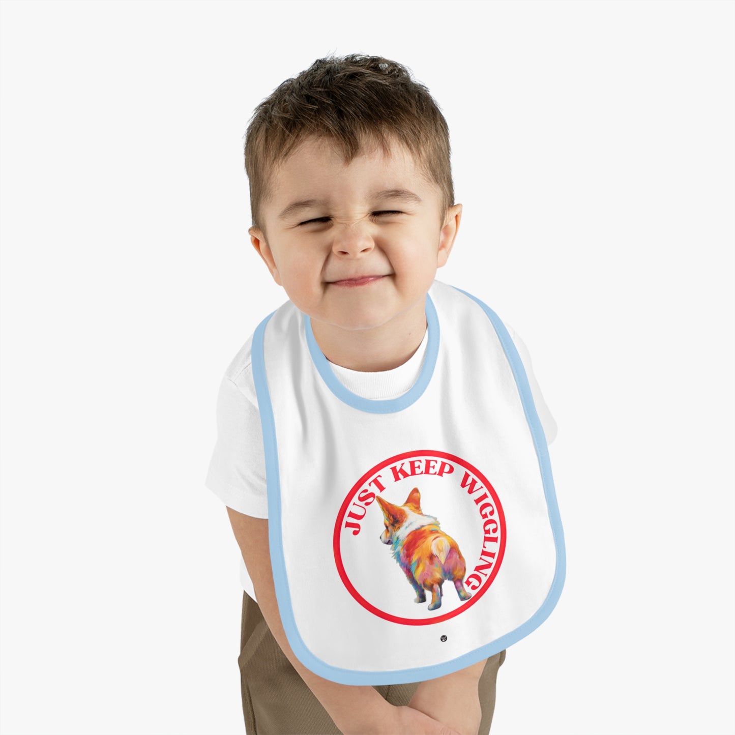 Just Keep Wiggling - Baby Bib