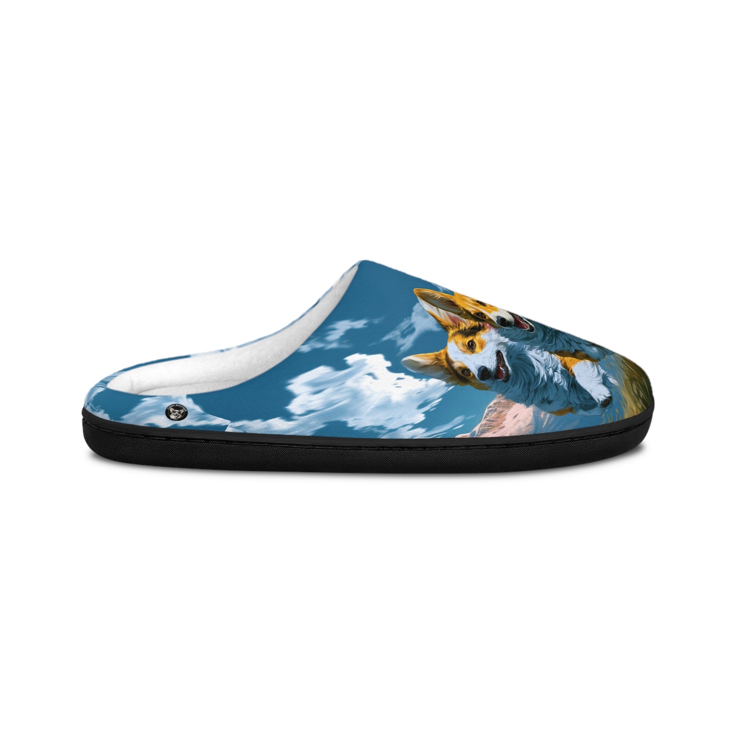 Corgi Racers Men's Slippers