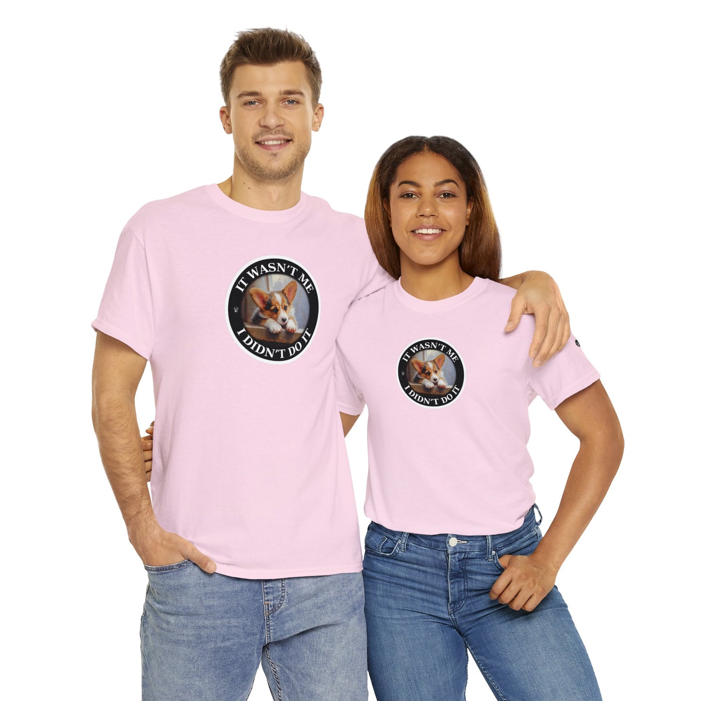 It Wasn't Me...I Didn't Do It - Unisex Heavy Cotton Tee