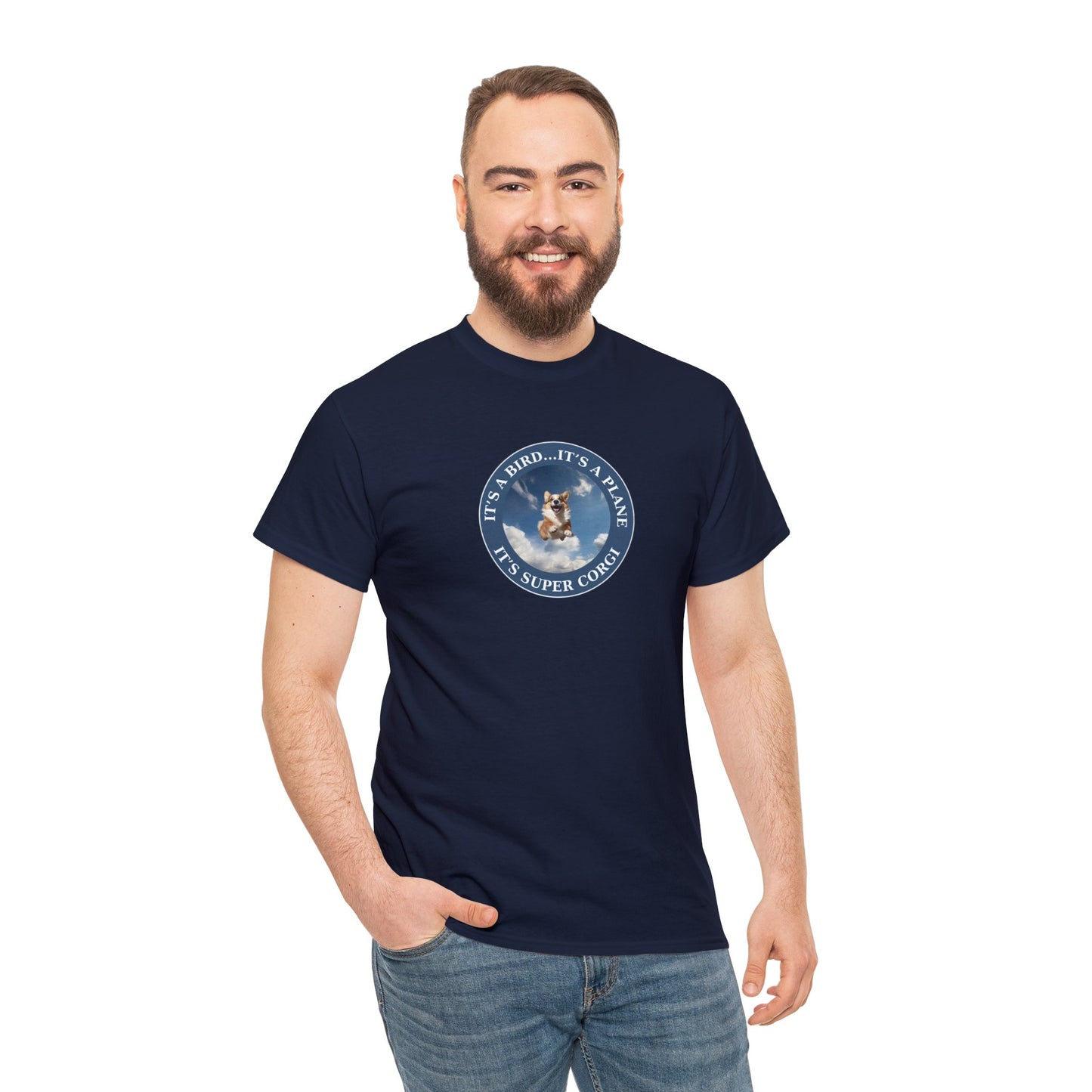 Super Corgi - Unisex Heavy Cotton Tee